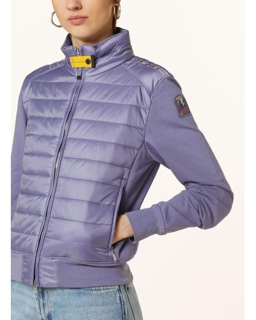 Parajumpers Purple Jacke ROSY im Materialmix