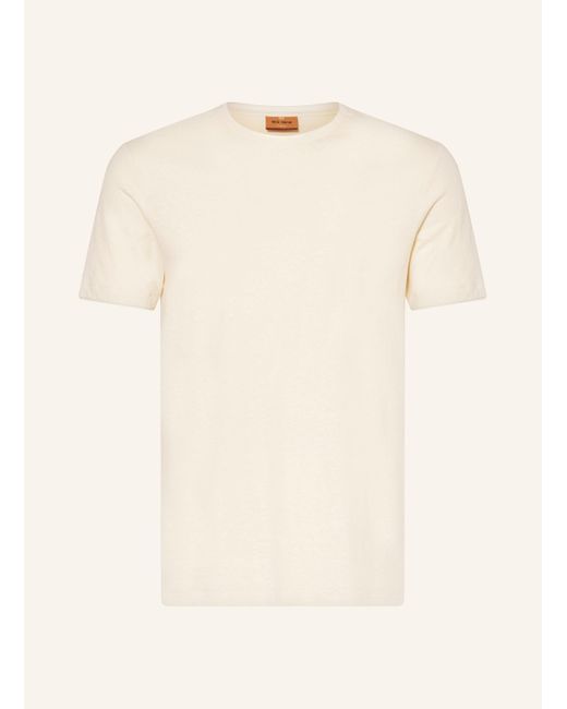 MOS MOSH Gallery T-Shirt MMGPENN mit Leinen in Natural für Herren