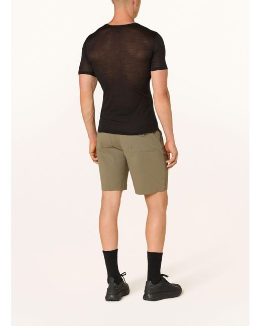 Icebreaker T-Shirt MERINOMIX 75 COOL-LITETM in Black für Herren