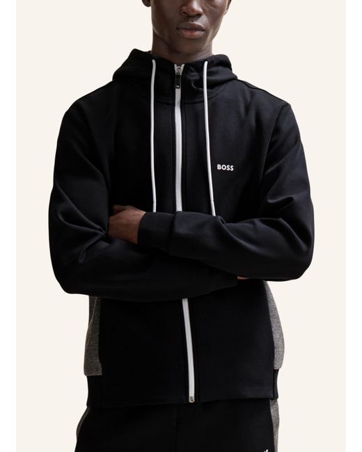 Boss Sweatshirt TRACKSUIT SET Regular Fit in Black für Herren