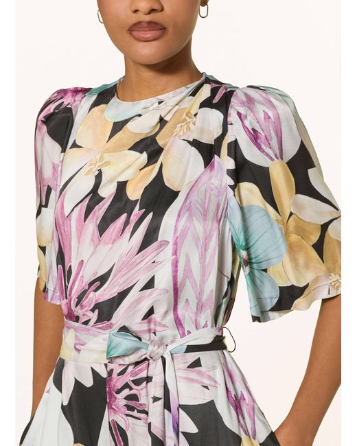 Ted Baker White Jumpsuit SUNSHI aus Satin