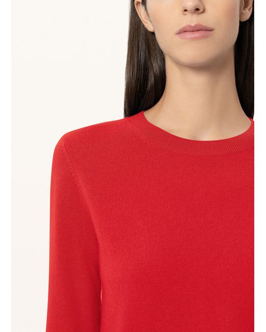 Luisa Cerano Red Pullover