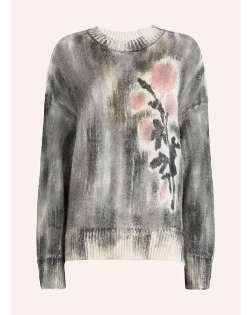 High Gray Pullover NEUTRON mit Mohair und Alpaka
