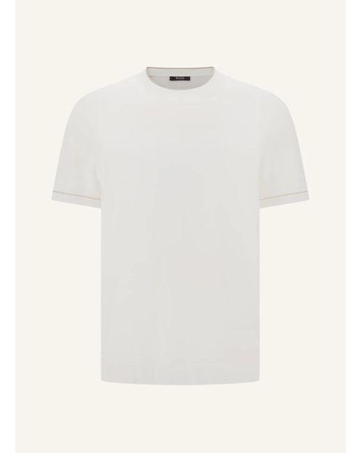 Boggi Strickshirt in White für Herren