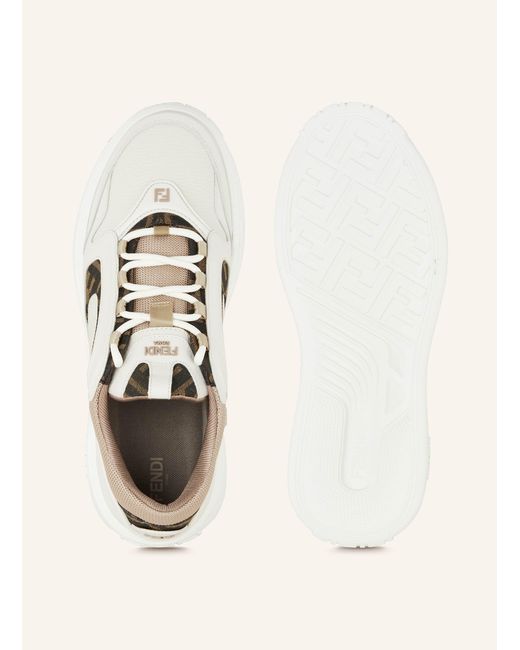 Fendi Sneaker in Natural für Herren