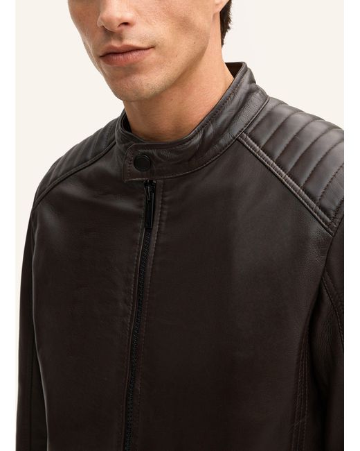 Strellson Lederjacke in Black für Herren
