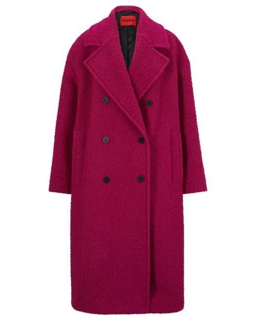 HUGO Red Klassischer Mantel MAULOLO Oversize Fit