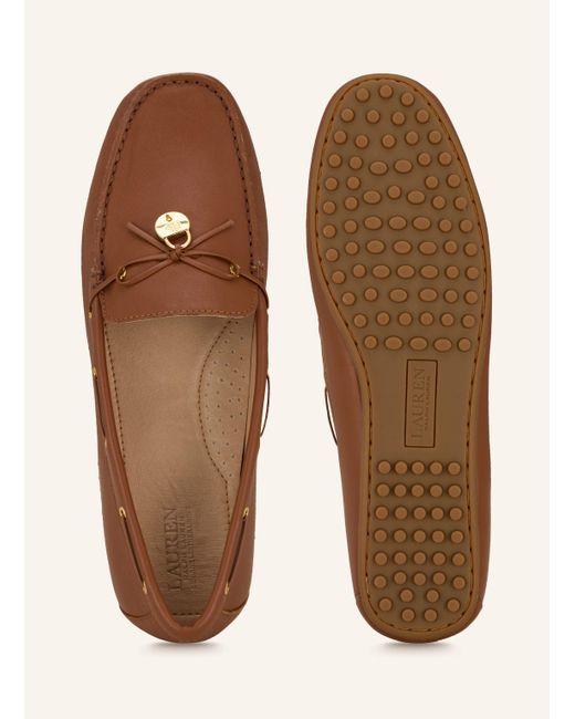 Ralph Lauren Brown Mokassins