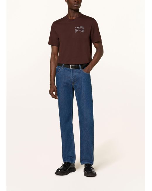 Calvin Klein T-Shirt in Red für Herren