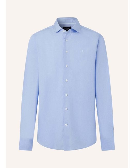 Hackett Freizeithemd CITY SOLID EOE in Blue für Herren