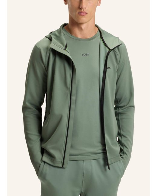 Boss Sweatshirt SICON ACTIVE Regular Fit in Green für Herren