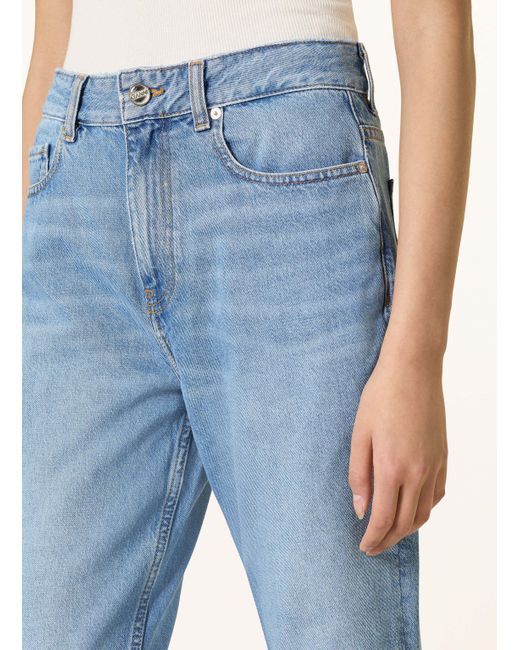 Ganni Blue Bootcut Jeans BETZY
