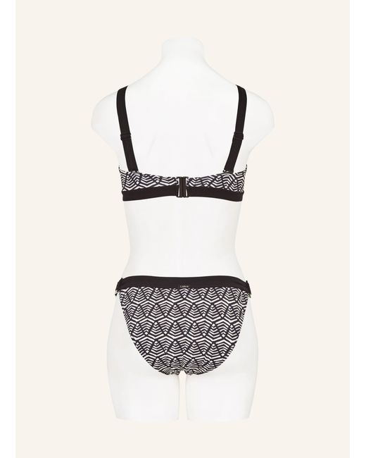 LIDEA® Black Basic-Bikini-Hose DASHED PULSE