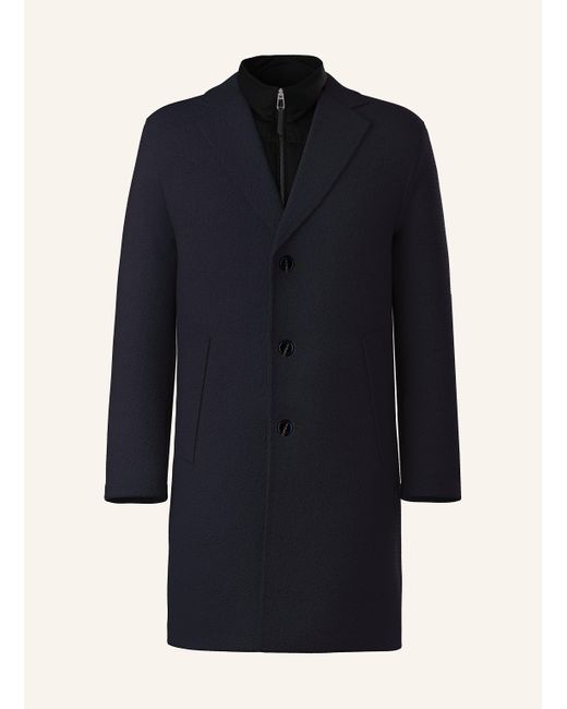 Joop! Wollmantel MORRIS mit herausnehmbarer Blende in Blue für Herren