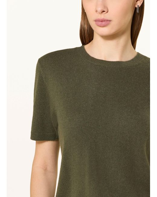 DARLING HARBOUR Green Strickshirt aus Cashmere