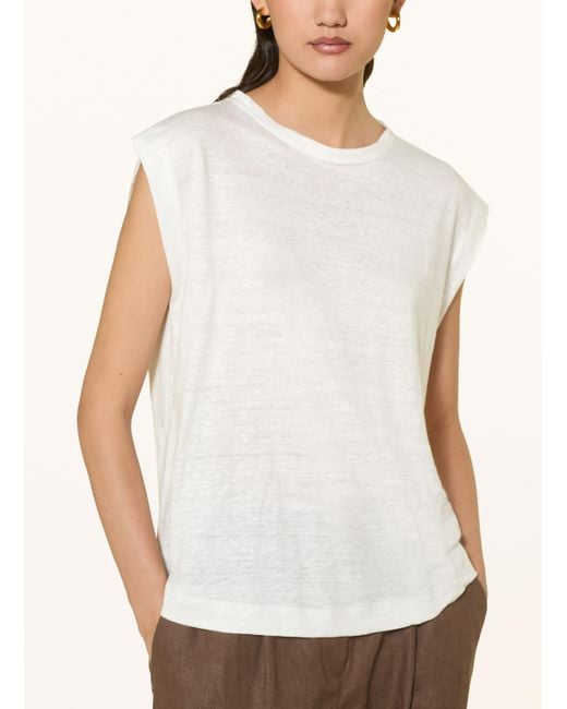 Reiss Natural Leinentop MARA