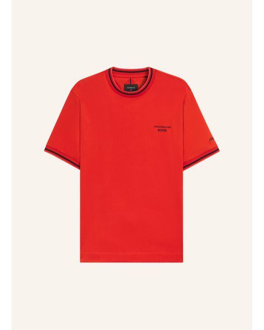 Boss T-Shirt C-TAUT 197_PS Regular Fit in Red für Herren