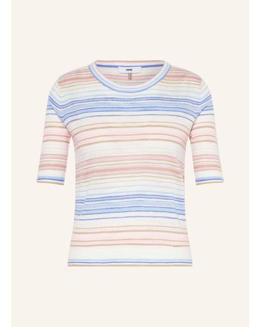 Cinque Multicolor Strickshirt CIROSANA mit Leinen