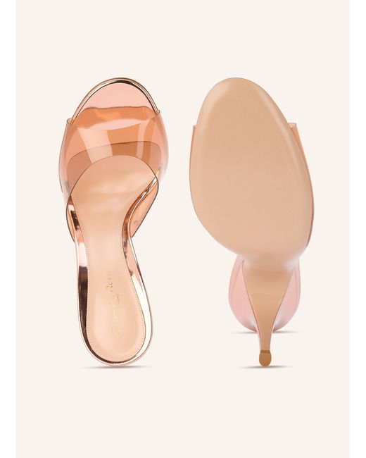 Gianvito Rossi Pink Mules SOFIA