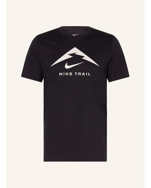 Nike Laufshirt in Black für Herren