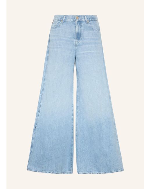 7 For All Mankind Blue Jeans WILLOW Wide Leg Fit