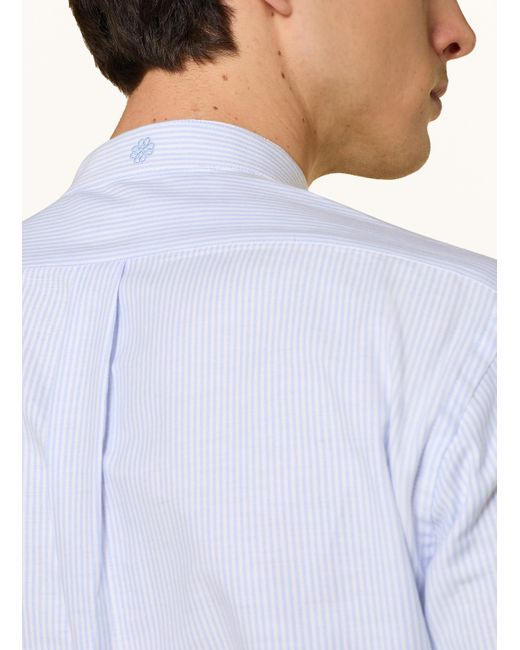 Heimatglück Tracht Trachtenhemd MAX Regular Fit mit Stehkragen in White für Herren