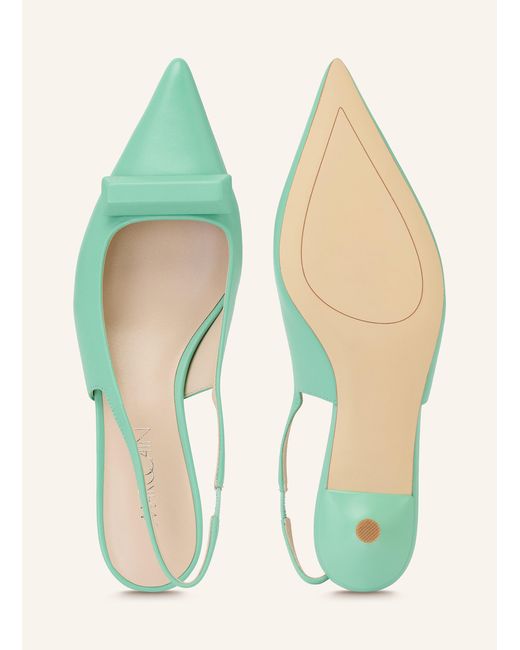 Marc Cain Green Slingpumps