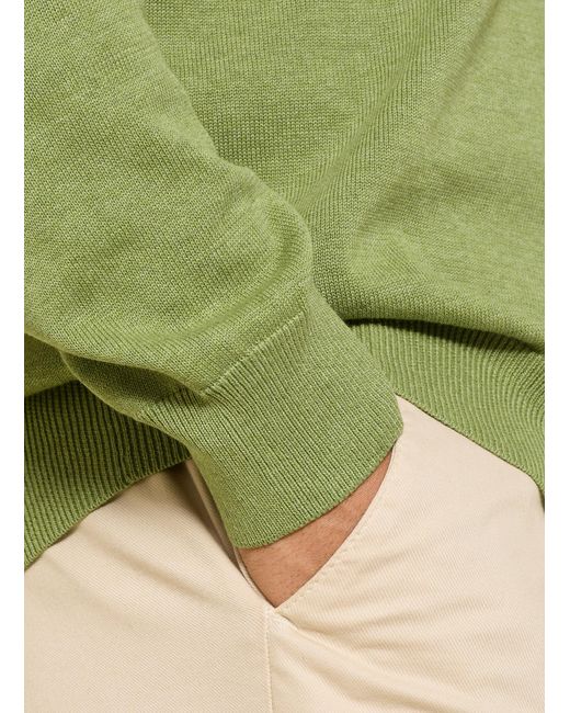 Fynch-Hatton Pullover in Green für Herren