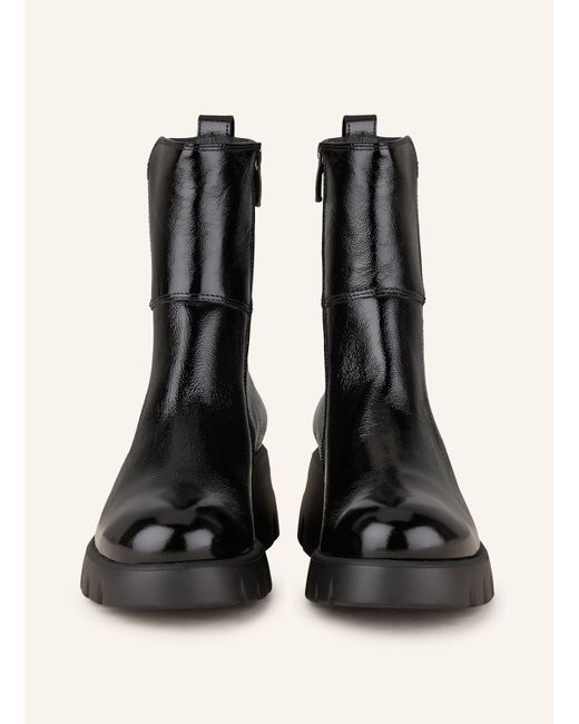 Paul Green Black Chelsea-Boots