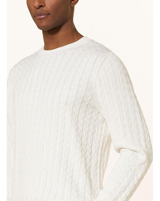 STROKESMAN'S Pullover in Natural für Herren