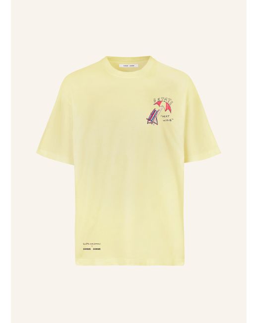 Samsøe & Samsøe T-Shirt SAGIOTTO in Yellow für Herren