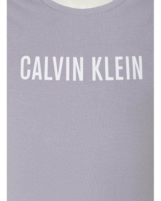Calvin Klein Shorty-Schlafanzug in Purple für Herren