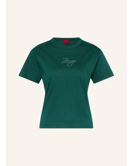 HUGO Green T-Shirt DESTREL