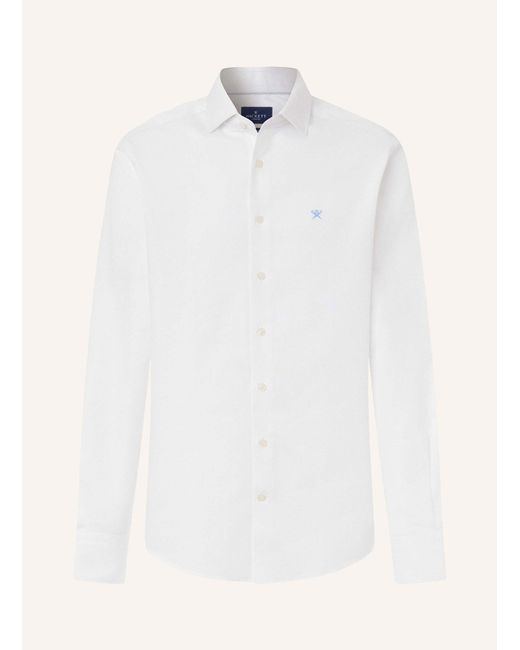 Hackett Freizeithemd ESS TEXTURE in White für Herren
