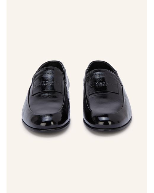 Givenchy Black Lack-Loafer
