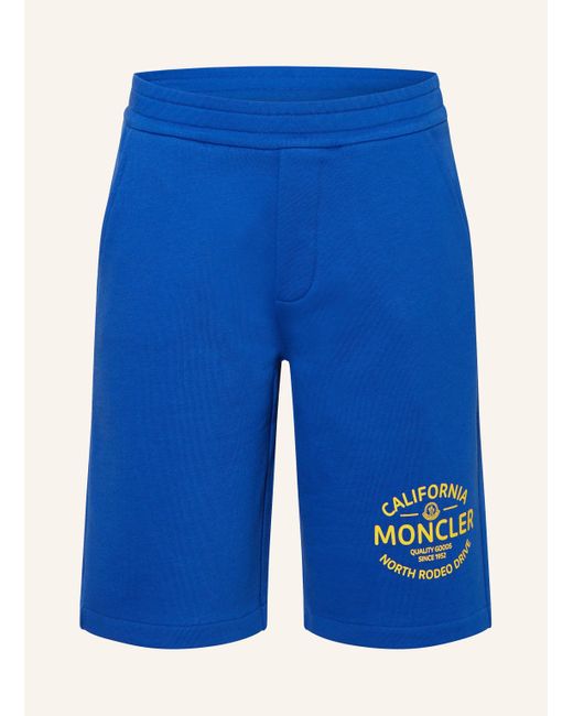 Moncler Blue Sweatshorts