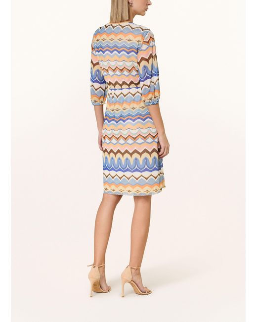 Cinque Gray Mesh-Kleid CIDAKOTA mit 3/4-Arm