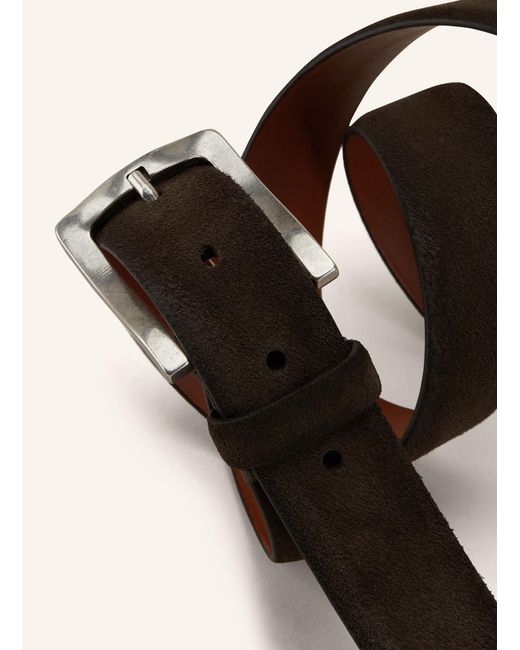 Post & Co Ledergürtel DOUGLAS in Black für Herren