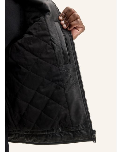 Strellson Lederjacke in Black für Herren