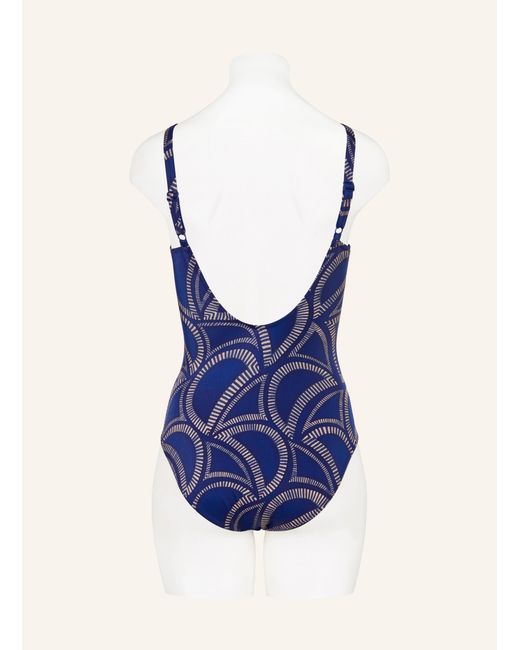 Charmline Blue Shape-Badeanzug FLOW