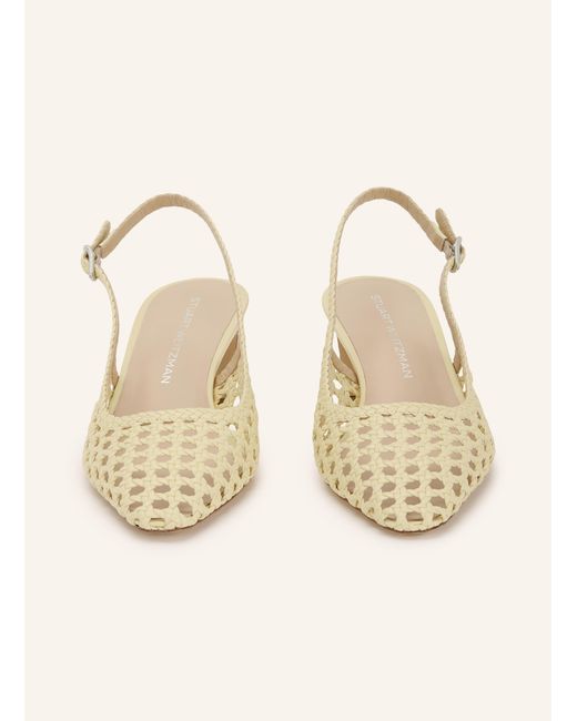 Stuart Weitzman Natural Slingpumps STASSI