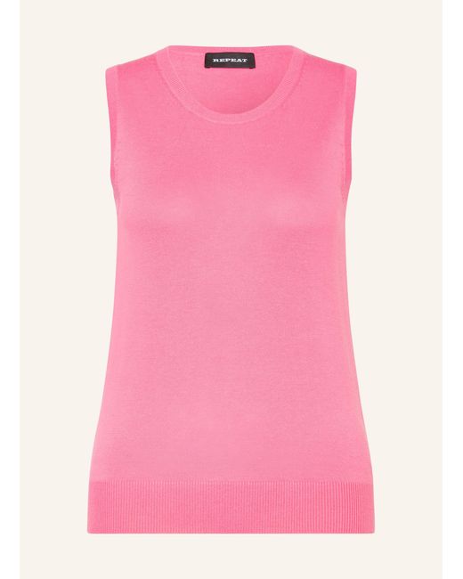Repeat Cashmere Pink Stricktop