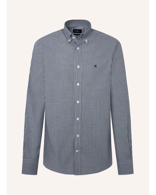 Hackett Freizeithemd ESSENTIAL GINGHAM in Blue für Herren