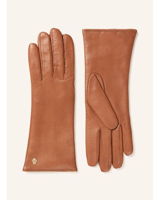 Roeckl Brown Lederhandschuhe PRAG
