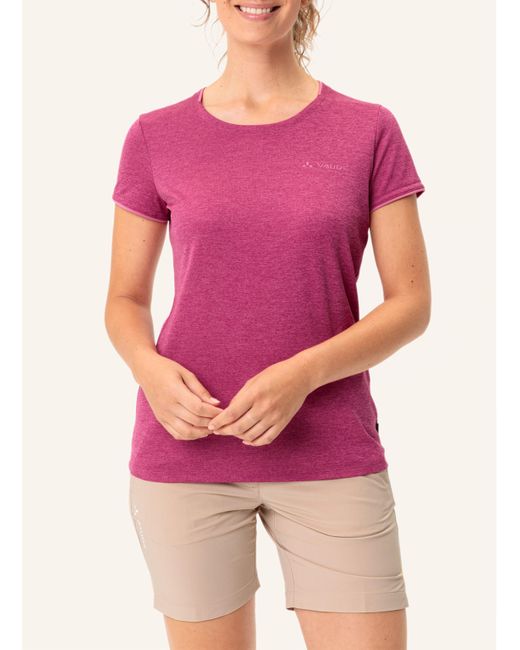 Vaude Pink T-Shirt ESSENTIAL