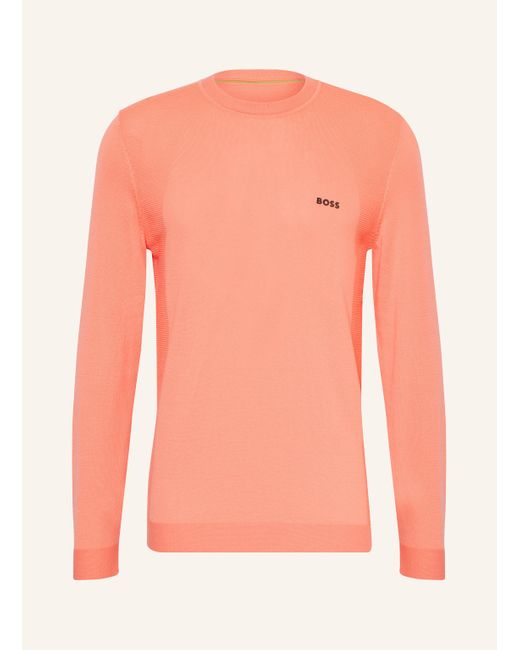 Boss Pullover MOMENTUM_LITE in Pink für Herren