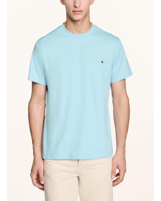 Sandro T-Shirt in Blue für Herren