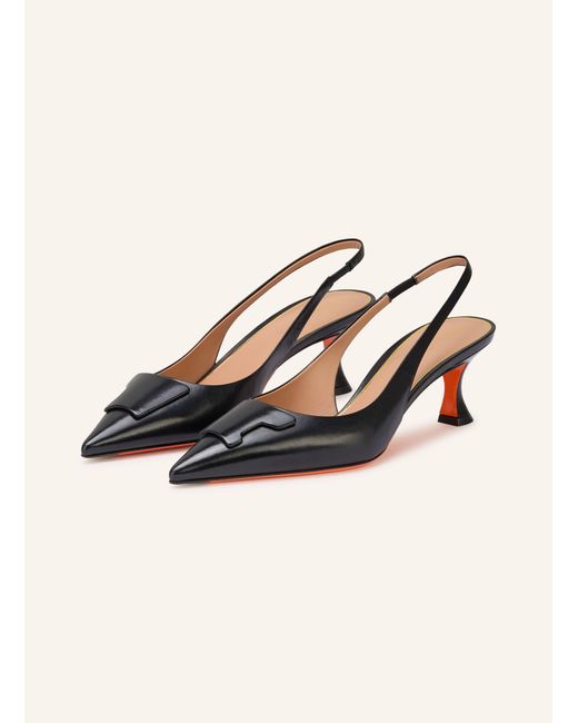 Santoni Natural Slingpumps TAYLOR