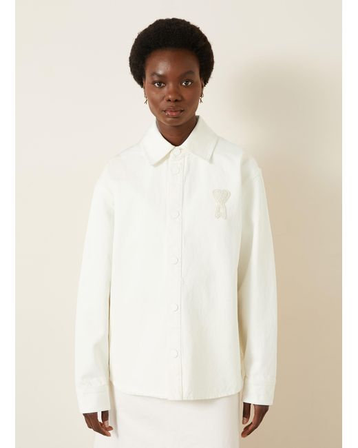AMI Natural Jeans-Overjacket