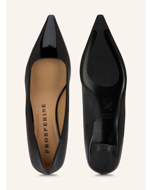 PROSPERINE® Black Lack-Pumps